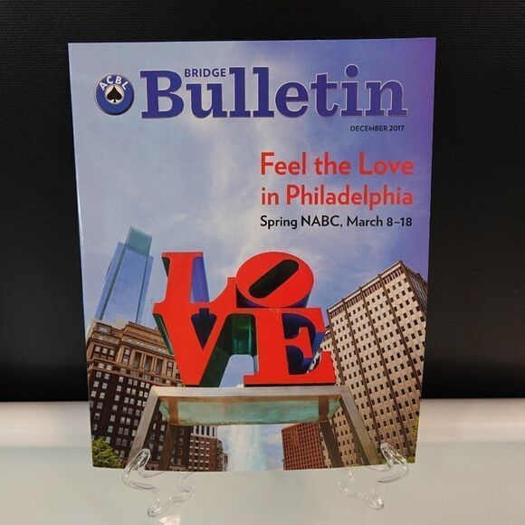 ACBL Bridge Bulletin 4 Magazines 2018 and 2017 - Picture 5 of 6